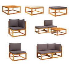 Gartentisch Balkontisch Couchtisch Beistelltisch Esstisch Massivholz Akazie