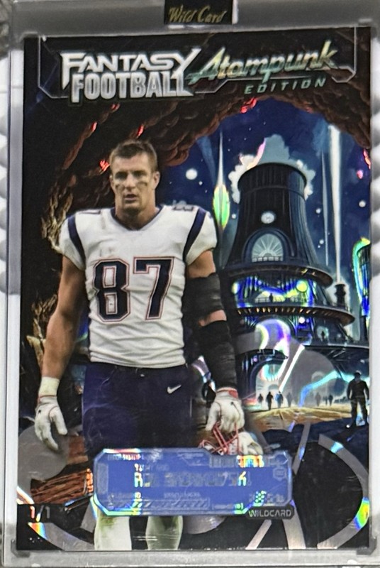 2026 Wild Card Atompunk Mammoth Rob Gronkowski 1/1