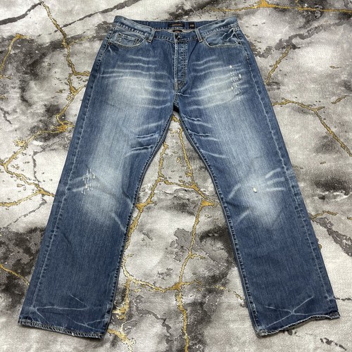 Vintage Ed Hardy Blue Jeans Mens 40x34 