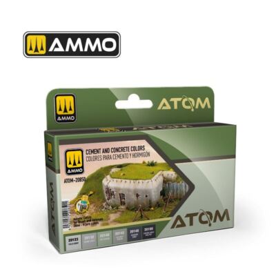 Zement und Betonfarben Set MIG ATOM20850