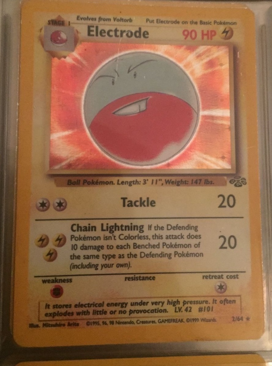 Pokemon Jungle Holo Electrode 2/64