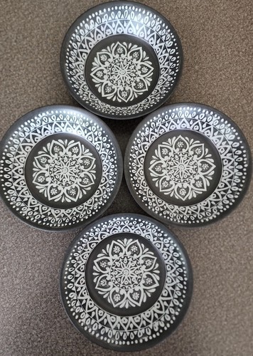 Set of Four (4) ~ Member's Mark ~ Melamine ~ MARAKECH ~ 7.5" Dia. Cereal Bowls - Picture 2 of 5