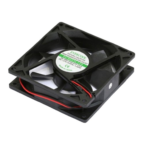 Ventola Evercool EC4028HH12BP 40x28mm, 12V, PWM 4 Pin, Doppio Cuscinetto A Sfera, Alta Velocità, Nera