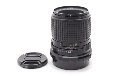 EXC+4 Pentax smc Pentax 67 Macro 135mm f/4, Front Cap, Rear Cap