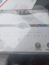 MYST 10th Anniversary DVD Rom Edition 3-Disc Set RIVEN EXILE Ubisoft Cyan Worlds