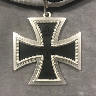 GERMAN IMPERIAL WWI GRAND CROSS OF THE IRON CROSS 1914 MEDAL NECK