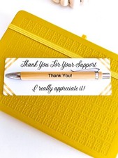 Thank You For Your Support Gift, Thank You Gift, Best Team Gift, Bamboo Pen