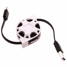 For iPhone 16/Pro/Max/Plus - Retractable USB Cable Type-C Charger Power Cord