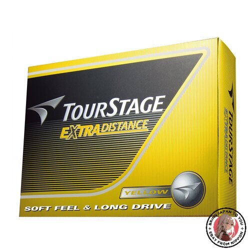 Bridgestone TOURSTAGE X01 Extra Distance Golf Ball 1 Dozenyellow