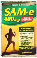 Nature's Bounty Sam-e 400 Mg Tablets Double Strength 30 Tablets (pack Of 8) on sale Nature's Bounty Sam-e 400 Mg Tablets Double Strength 30 Tablets (pack Of 8) on sale