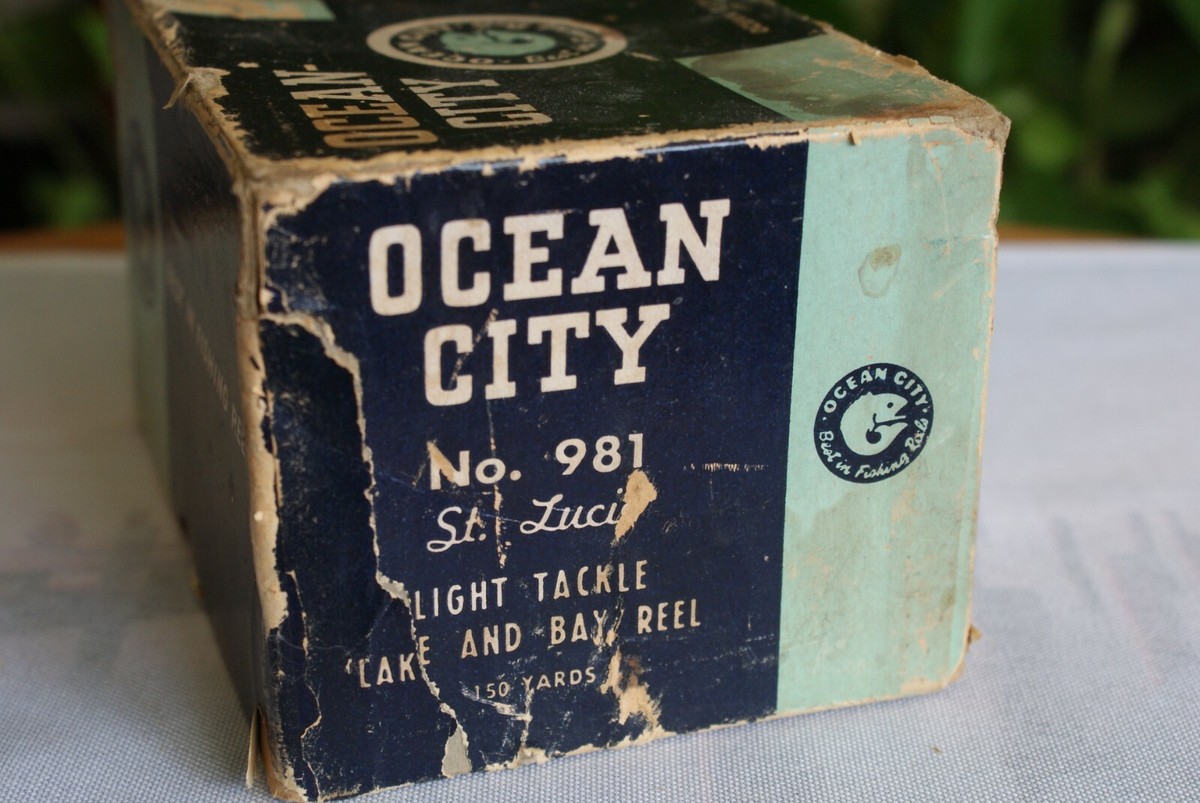 Vintage True Temper - Moulinet de pêche Ocean City 981 - Moulinet à