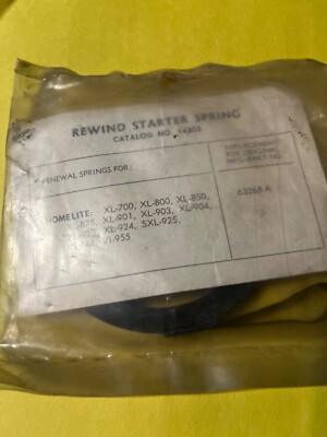 NOS Homelite chainsaw am recoil spring 63268 vintage chainsaw c25