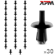 30x Befestigungsclips Stoßstange Spreiznieten für Opel Astra F Astra G CC Corsa