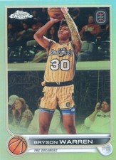 2022-23 Topps Chrome OTE BRYSON WARREN #92 SILVER REFRACTOR
