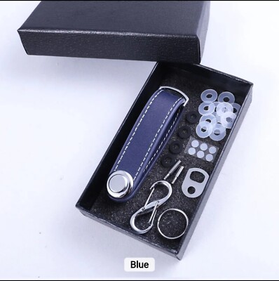 Smart Key Organizer BLUE LEATHER: Clever & Edel sei Smart