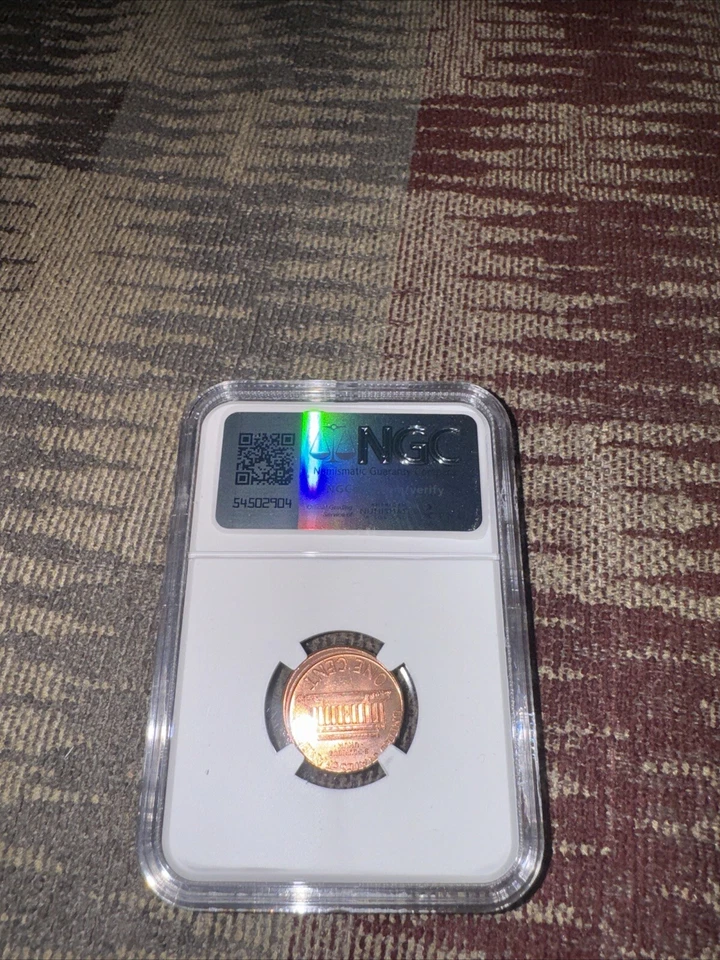 2003 1c Mint Error Ms64 RD  - Image 2 of 2