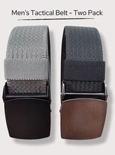 Men's Nylon Adjustable Belts  |Easy Trim to Fit | Outdoor Belts, Causal Belt