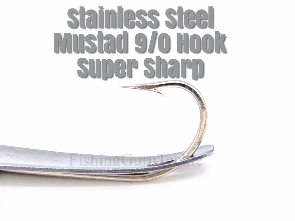 Silver Holographic Drone Trolling Spoon 14.5cm 5.7 Inches - Mustad Hook - Image 4 of 4