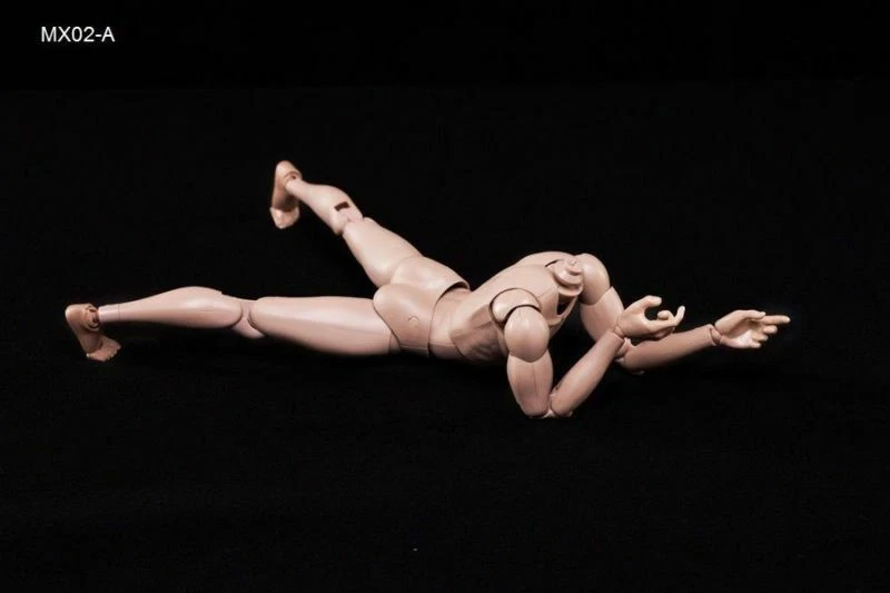 Figura de acción masculina piel Europa 1:6 MX02-A 12 pulgadas cuerpo flexible soldado muñeca juguetes Foto 4 de 4
