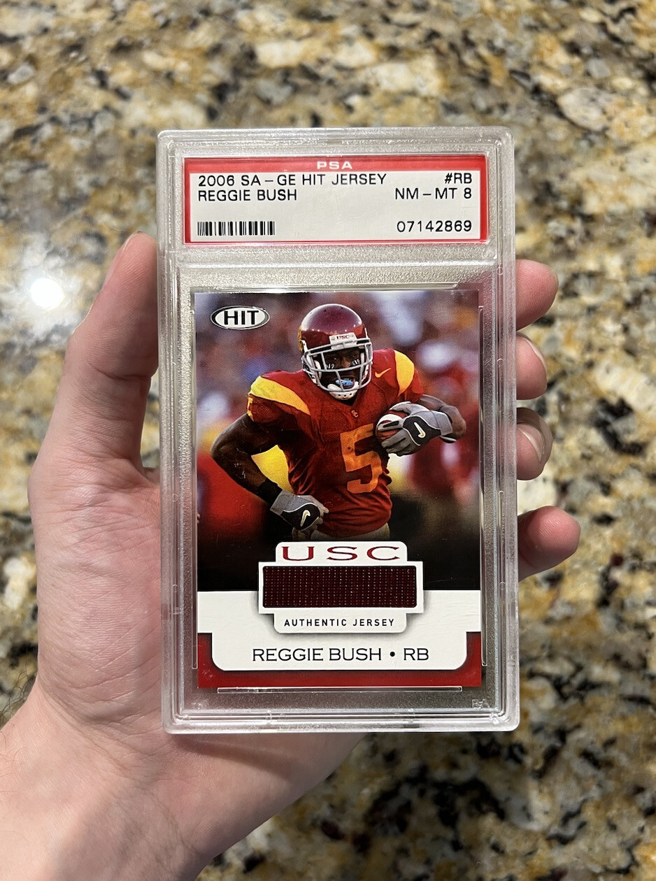 Reggie Bush SA-GE Hit Jersey #RB Base