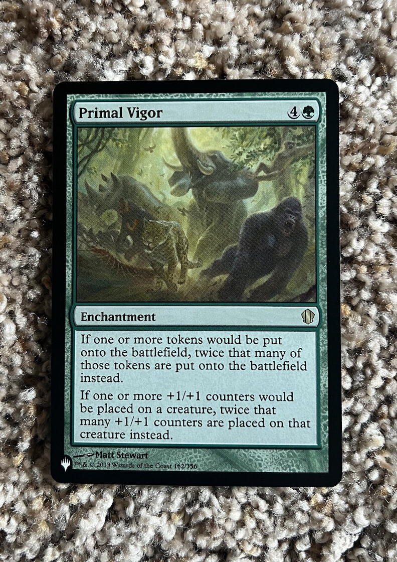 vigor mtg card Primal Signed Artist Proof Destroy up to two target artifacts and/or enchantments. How does Vigor work in