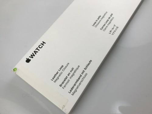 Original Apple Watch Leather Loop Band 44MM 45MM 46MM 49MM Cornflower Large L - Picture 4 of 7