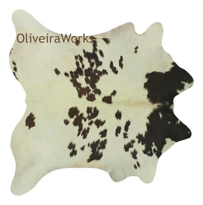 Long Hair Cowhide Rug Size 6 8 Ft Huge Brazilian Hide Leather Fur