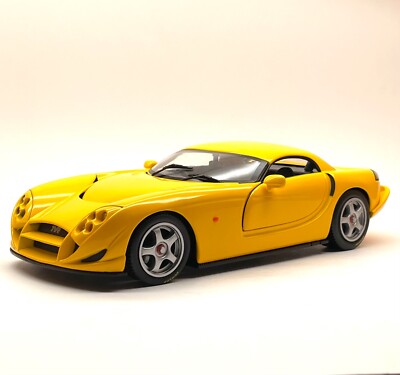 Hot Wheels 04171 TVR Speed 12 Sportwagen in gelb, OVP, 1:18, D002
