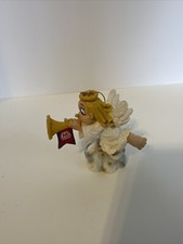 Vtg Marathon Oil Hanging Christmas Ornament ANGEL Holiday 2003 Series 3 #1 of 6