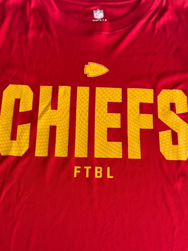 Kansas City Chiefs Men's T-Shirt - New Era NFL Combine Authentic Dri-Fit Medium - Picture 3 of 7