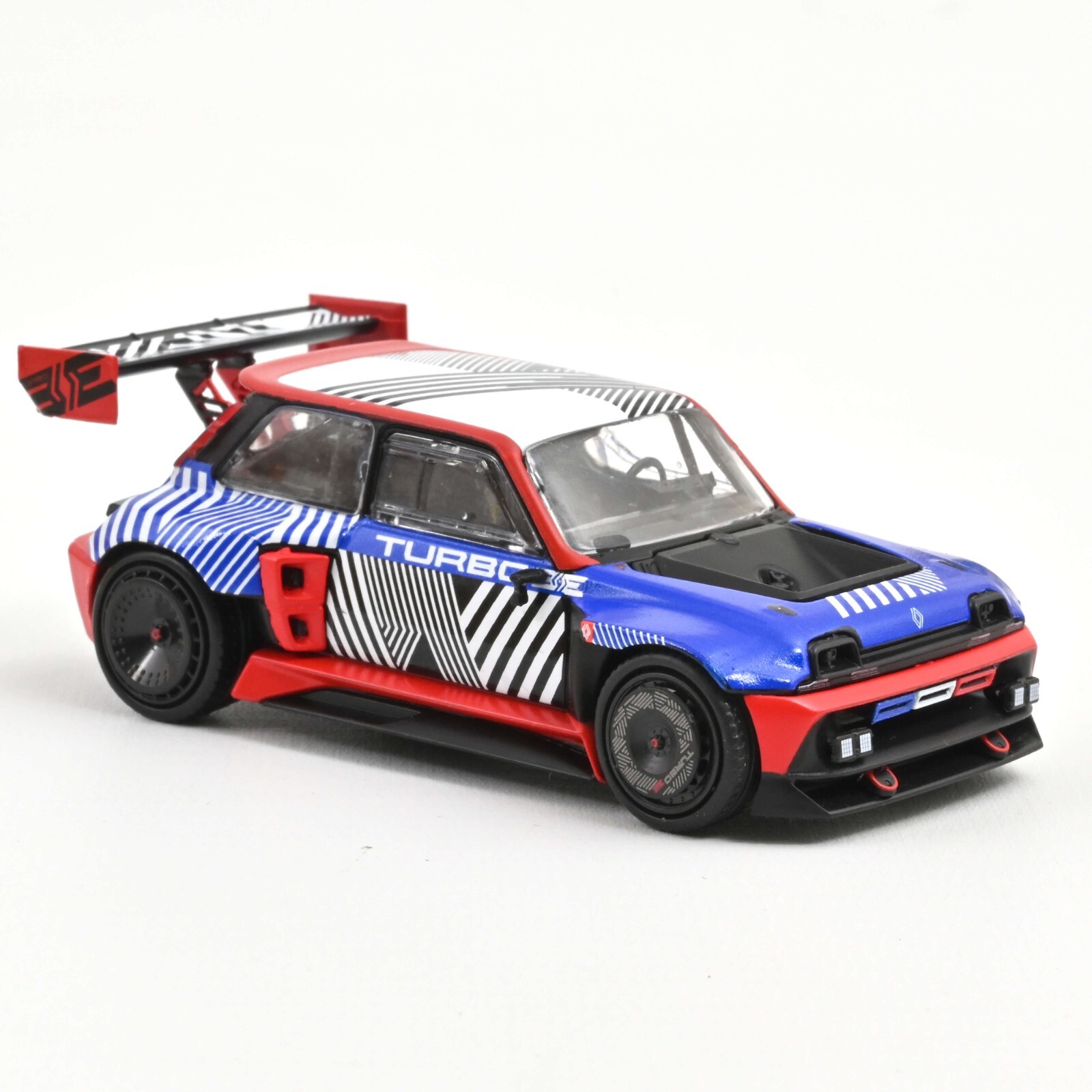 Renault R5 Turbo 3E Norev 517967 miniature 1/43 en métal injecté gris et noir