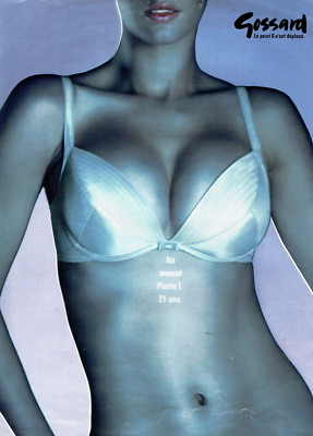 Werbung Advertising 0822 2000 Gossard BH Unterwäsche