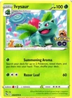 2022 POKEMON GO TCG COMMON CARD IVYSAUR 002/078