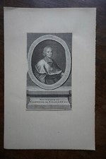 MONSIGNOR LE CARDINAL DE NOAILLES. Portrait. engraving 18 eme.