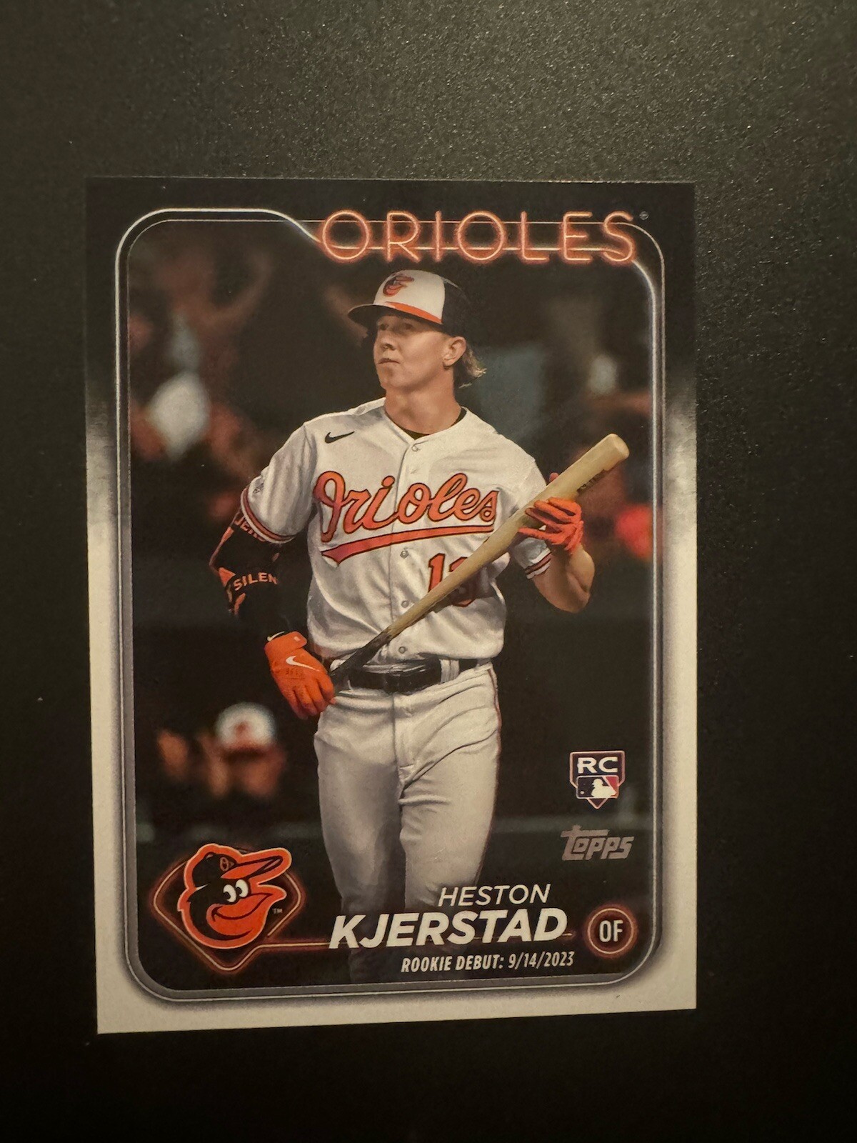 2024 Topps Update Heston Kjerstad RC Rookie Debut #US86 Orioles