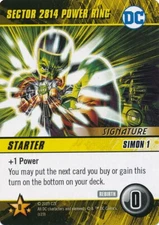 SECTOR 2814 POWER RING DC Comics Deck Building Game REBIRTH SIMON BAZ GL