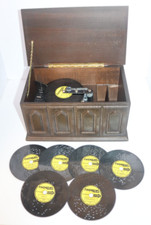 Thorens Schweiz Spieluhr , 30-Ton-Laufwerk mit 7 Disc Melodien Platten