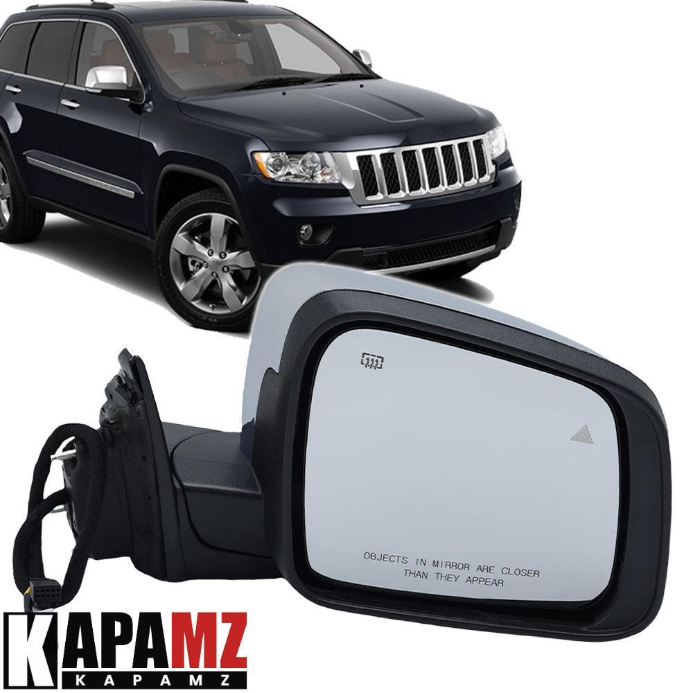 Power Mirror For 2011-2022 Jeep Grand Cherokee Right Side Memory Power Folding