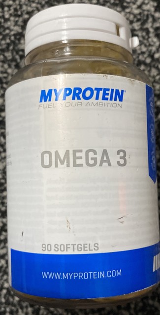 Myprotein Omega 3 Unflavoured 90 GEL Caps for sale online | eBay