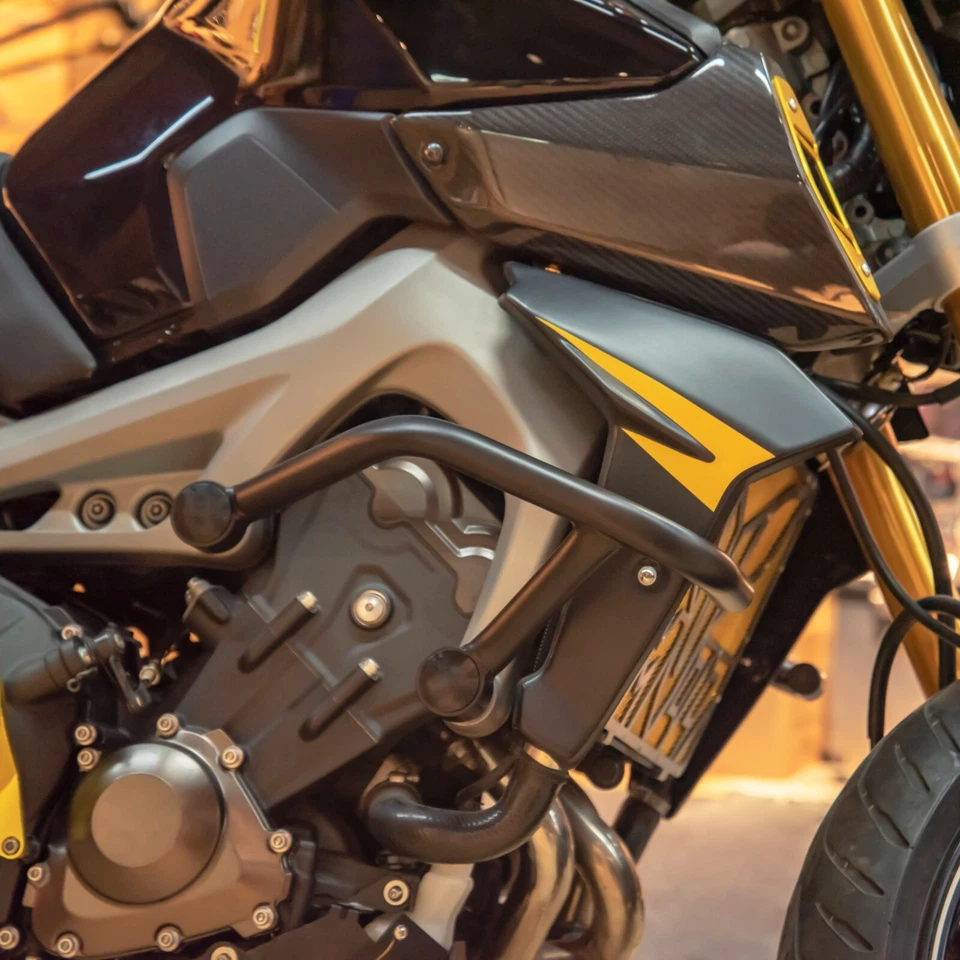 Barra Motore Protezione Telaio per La Yamaha MT 09, Fz 09 MT-09 FZ-09 2015-2020 - Immagine 3 di 4
