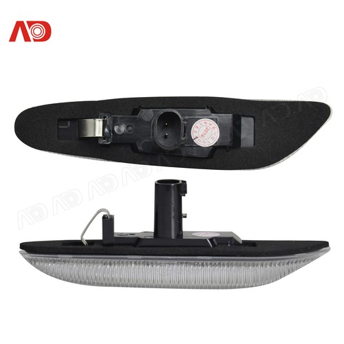 Luz de señalización lateral LED secuencial de 2 piezas para BMW E60 E61 E82 E88 E90 E91 E92 E93 - Imagen 9 de 11