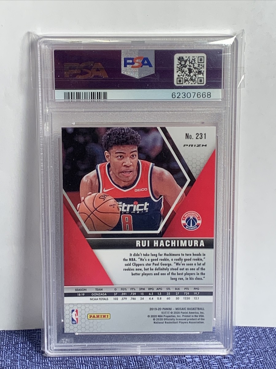 その他 2019 Rui Hachimura Mosaic #231 PSA 10 2019 PANINI MOSAIC #231 RUI HACHIMURA PSA 10 GEM MINT MOSAIC