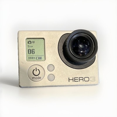 GoPro HERO3 White Edition Action Camera Wi-Fi CHDHE-301 - White (Silver Edition)