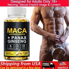  1 BEST-MALE ENLARGER THICKER LONGER BIGGER 4" GROWTH ENLARGEMENT 120 CAPSULES