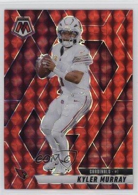 2025 Panini Mosaic Red Mosaic Prizm Kyler Murray #104 3hd