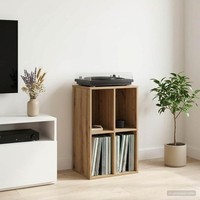 Schallplattenschrank Artisan-Eiche 44,5 X 36,5 X 74,5 Cm