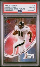 2004 E-X Essential Credentials Future #10 Jamal Lewis /56 PSA 8 NM-MT RAVENS