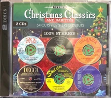 CHRISTMAS CLASSICS & RARITIES - (Factory Sealed 2-CD Set ) 54 Tracks 100% Stereo