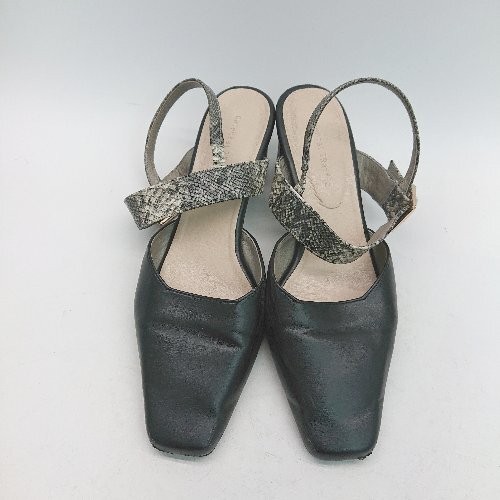 Oriental Traffic Square Toe Python Pattern Belt A… - image 5