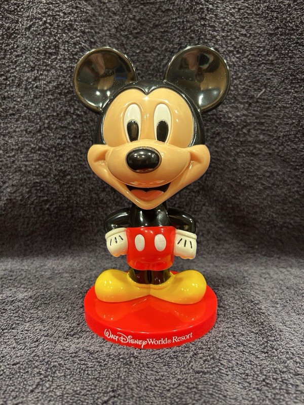 Walt Disney World Mickey Mouse 8" Bobble Head 2002 Kellogg’s Keebler Promo NEW